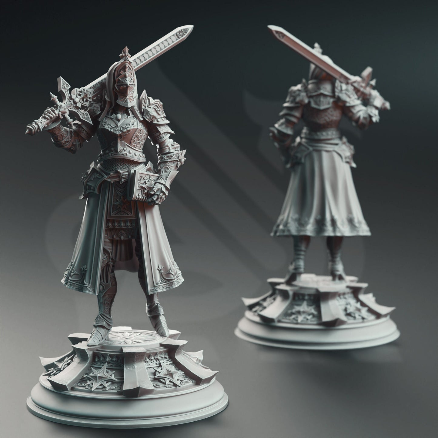 Johanna Saffron the Pious, Maiden Knight by DM Stash | Please Read description