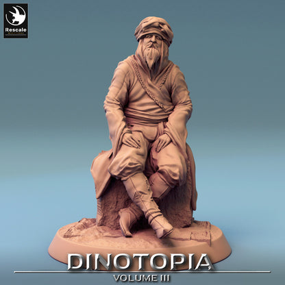 Dino City Citizens by Rescale Miniatures | Please Read Description