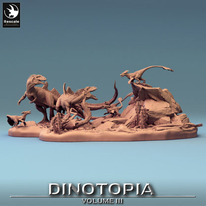 Dino Dioramas by Rescale Miniatures | Please Read Description