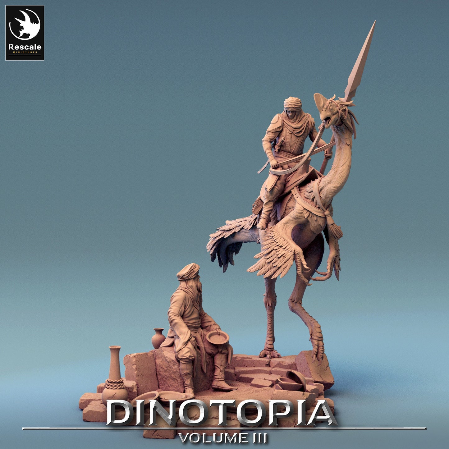 Dino Dioramas by Rescale Miniatures | Please Read Description