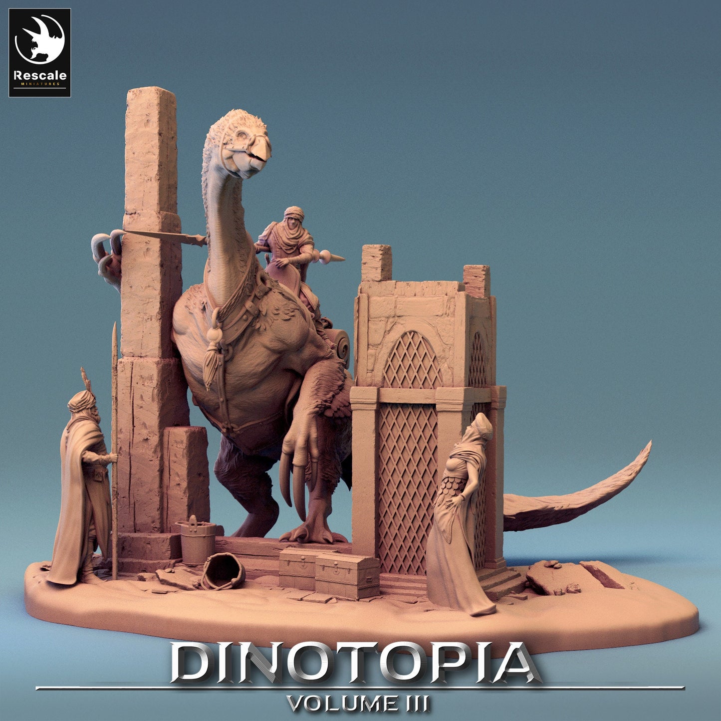 Dino Dioramas by Rescale Miniatures | Please Read Description