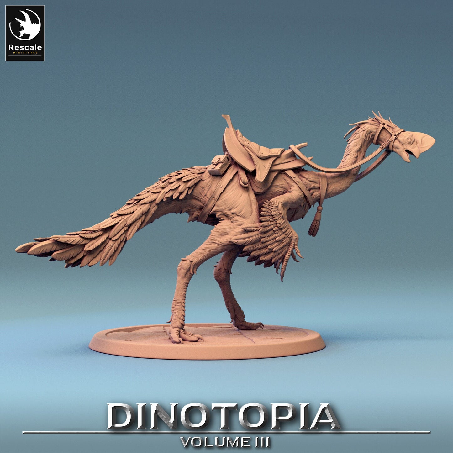 Oviraptor, Saddled by Rescale Miniatures | Please Read Description