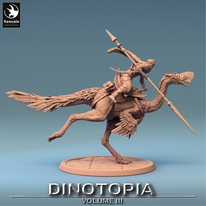 Oviraptor, Mounted by Rescale Miniatures | Please Read Description