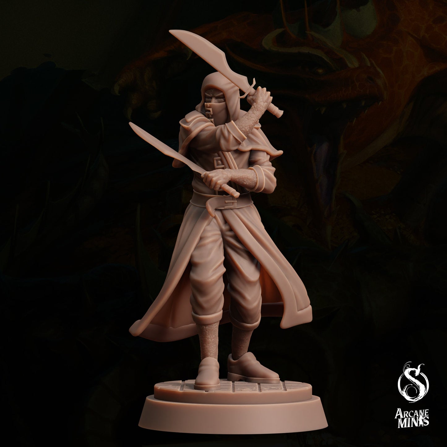 Dragon Cultist C by Arcane Minis | Please Read Description