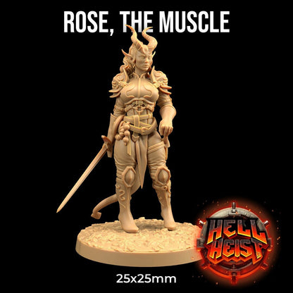 Rose, the Muscle by Dragon Trappers Lodge | Please Read Description