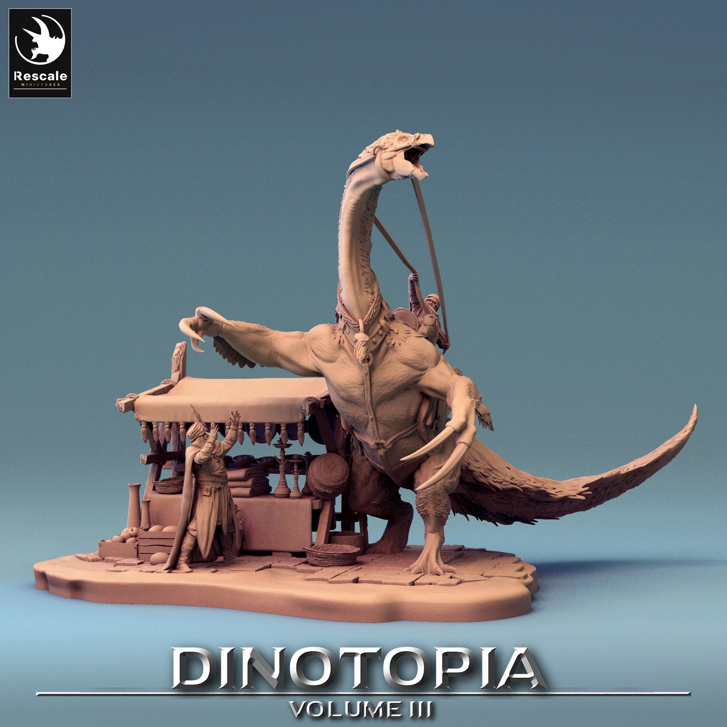 Dino Dioramas by Rescale Miniatures | Please Read Description