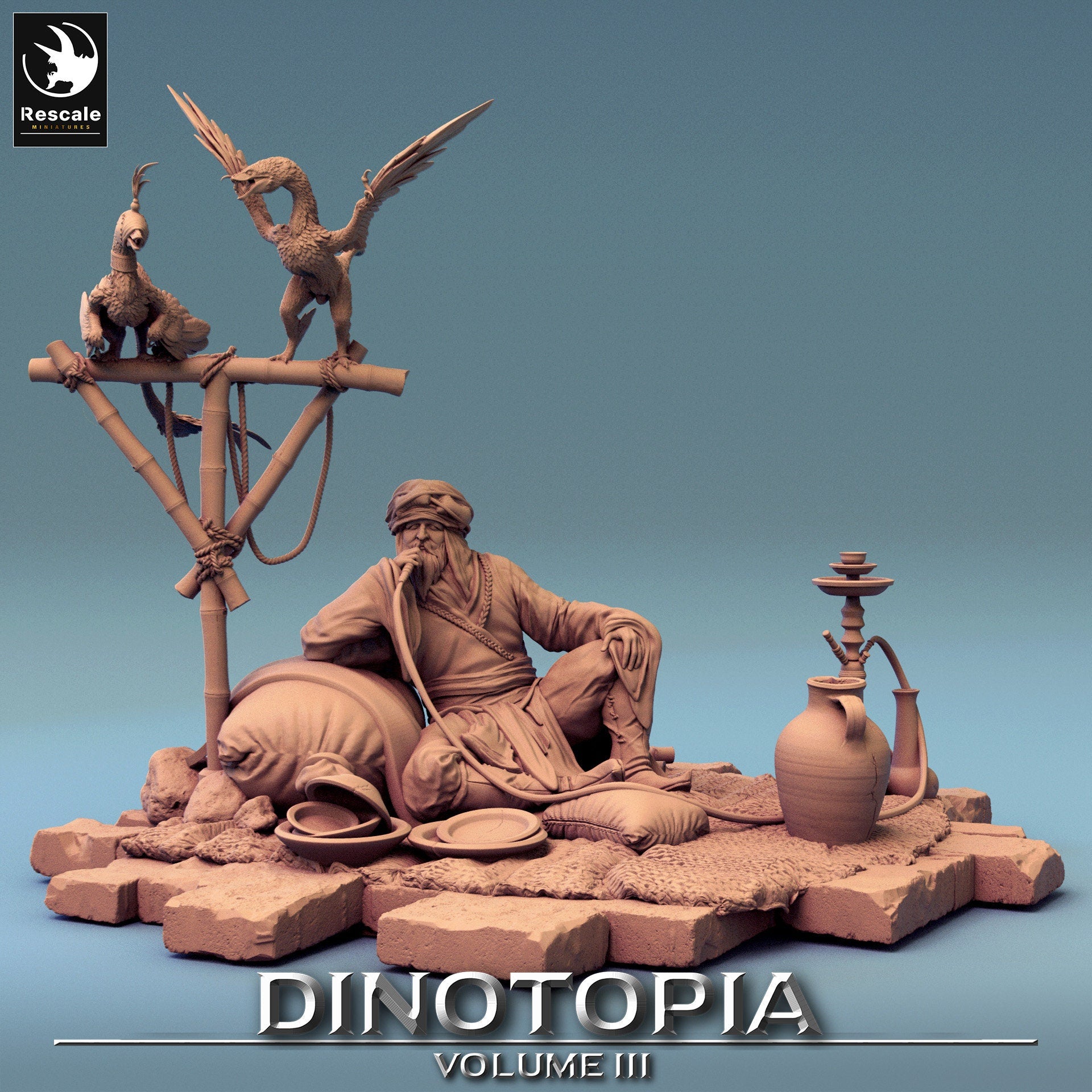 Dino City People Dioramas by Rescale Miniatures | Please Read Description