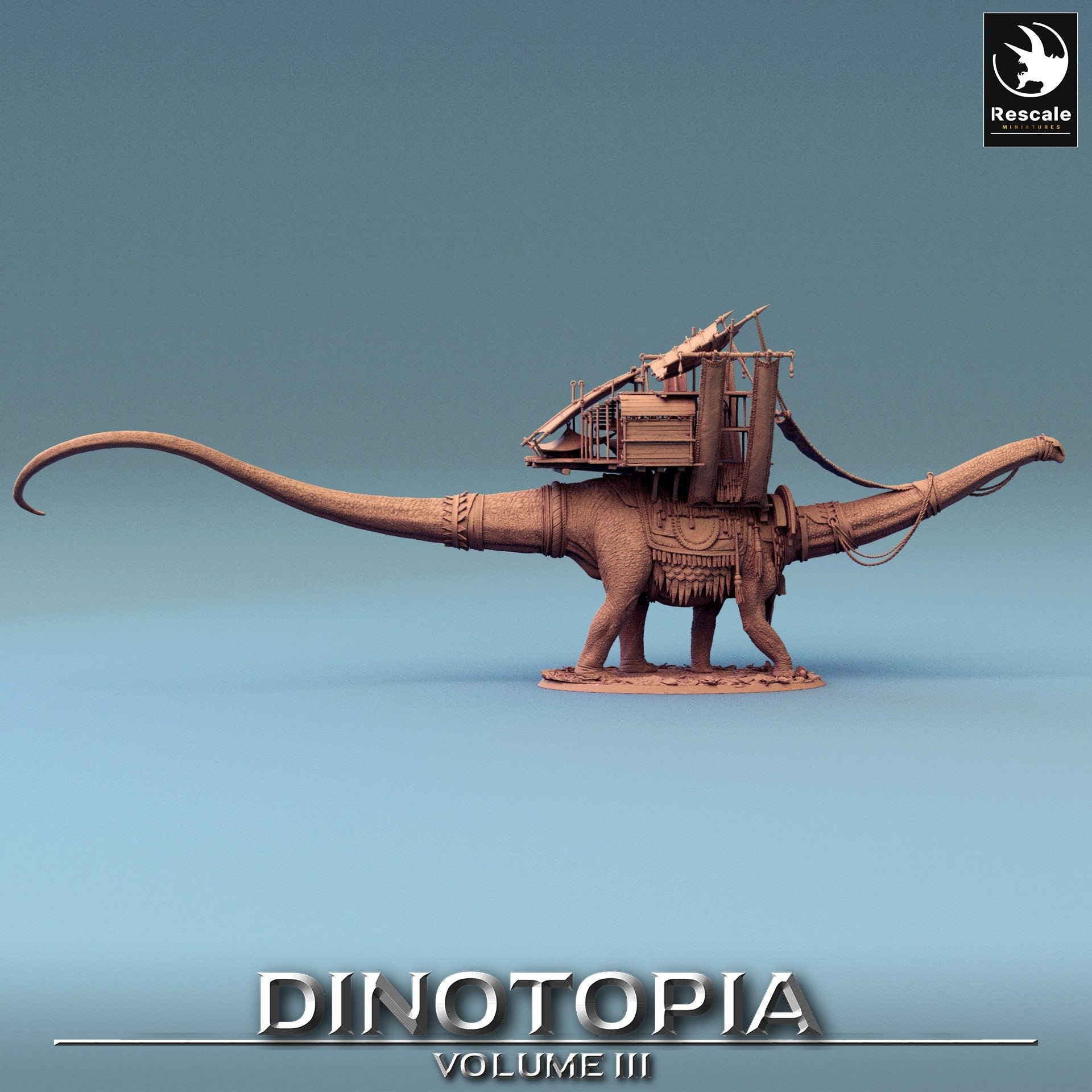 Diplodocus Caravan by Rescale Miniatures | Please Read Description