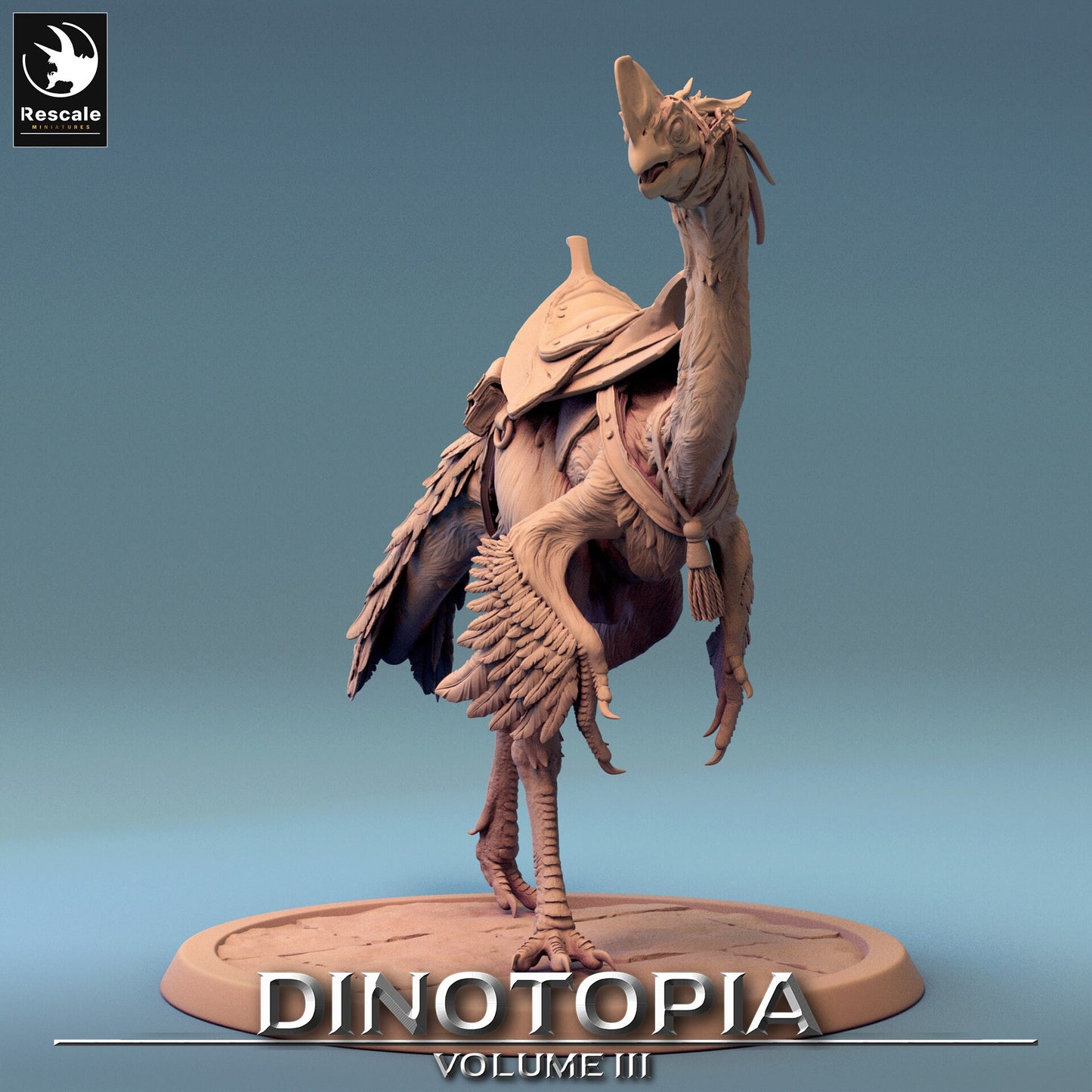 Oviraptor, Saddled by Rescale Miniatures | Please Read Description