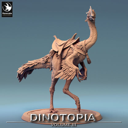 Oviraptor, Saddled by Rescale Miniatures | Please Read Description