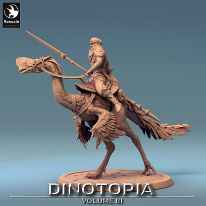 Oviraptor, Mounted by Rescale Miniatures | Please Read Description