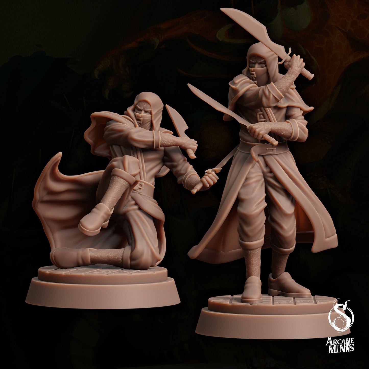 Dragon Cultist C by Arcane Minis | Please Read Description