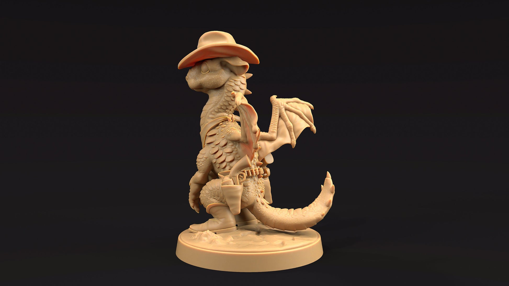 Cowboy Ferret Drake by Dragon Trappers Lodge | Please Read Description | Print on Demand