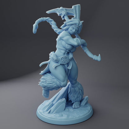 Millie, Barbarian Reforged by Twin Goddess Minis | Please Read Description | Print on Demand