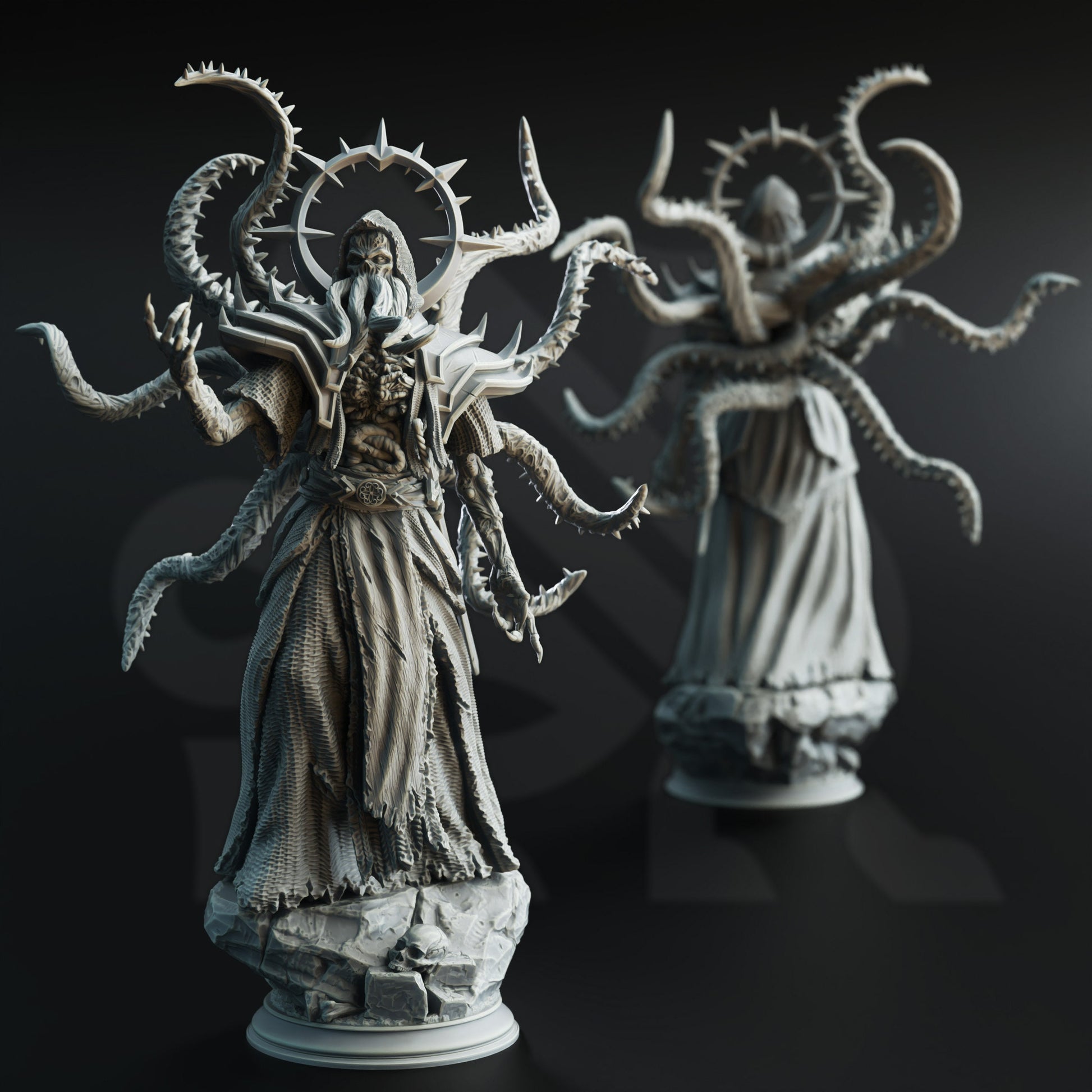 Hendrak, Ascended God-Lich Flayer by DM Stash | Please Read description | Print on Demand