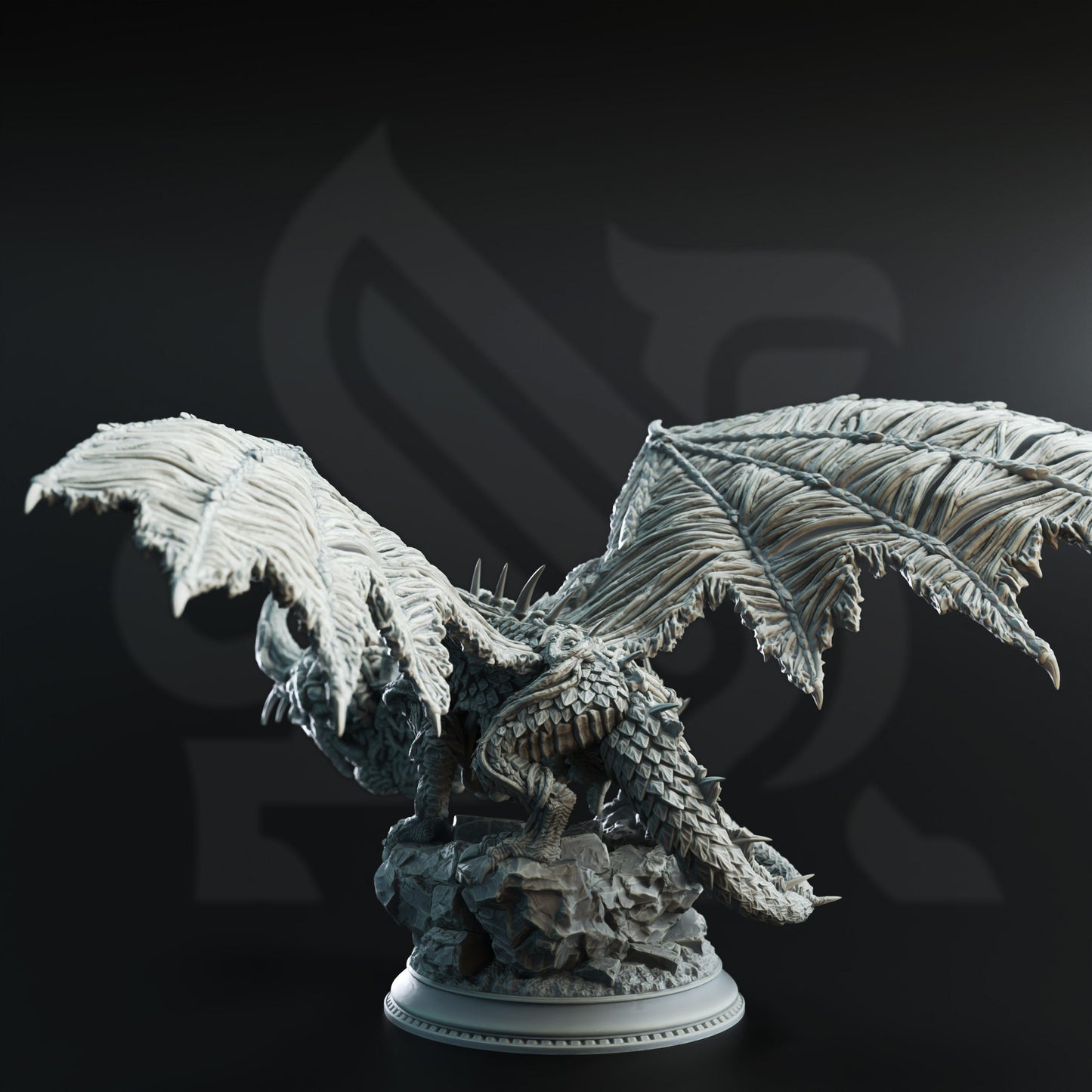 Midorius the Remade, Eldritch Flayer Dragon by DM Stash | Please Read description | Print on Demand