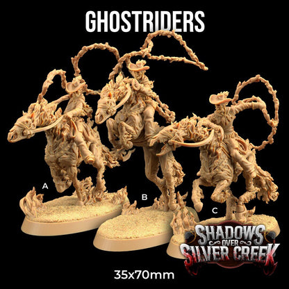 Ghost Riders by Dragon Trappers Lodge | Please Read Description | Print on Demand