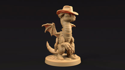 Cowboy Ferret Drake by Dragon Trappers Lodge | Please Read Description | Print on Demand