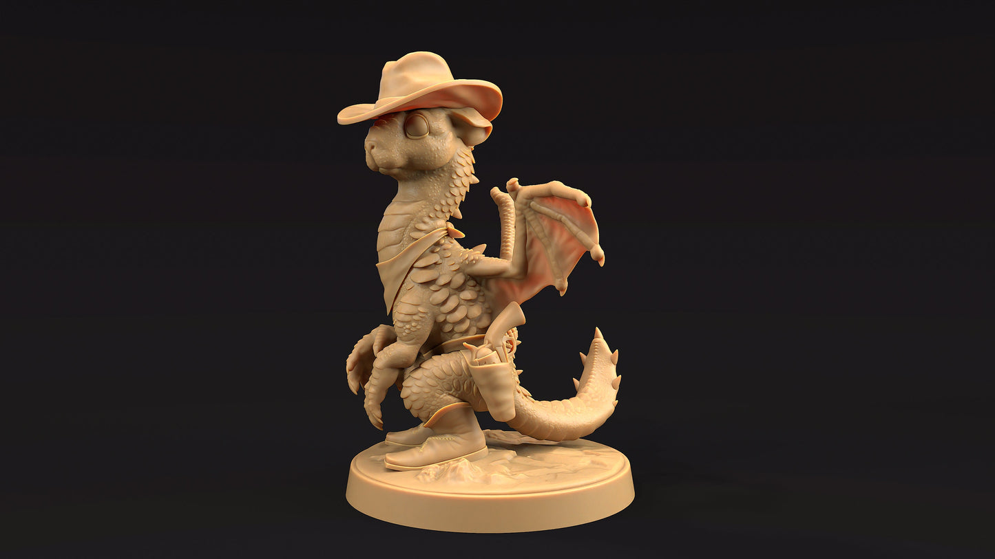 Cowboy Ferret Drake by Dragon Trappers Lodge | Please Read Description | Print on Demand