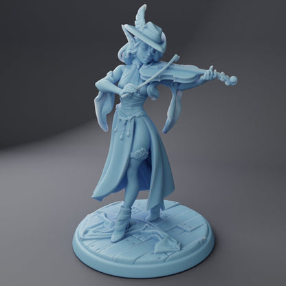 Silv, the Bard Reforged by Twin Goddess Minis | Please Read Description | Print on Demand