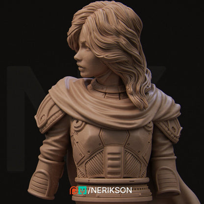 Alyara Bust by Nerikson | Please Read description | Print on Demand