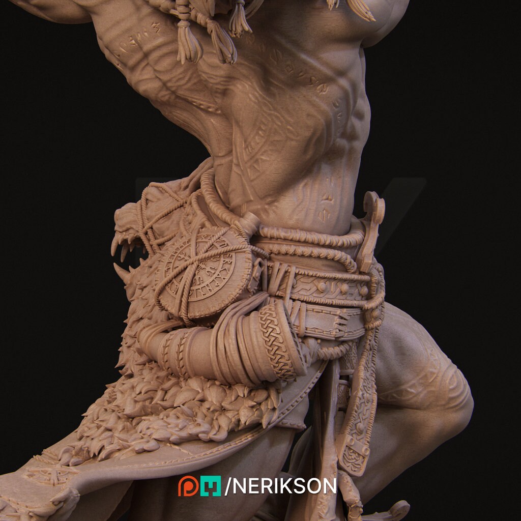 Ivar, the Runic Warrior by Nerikson | Please Read description | Print on Demand