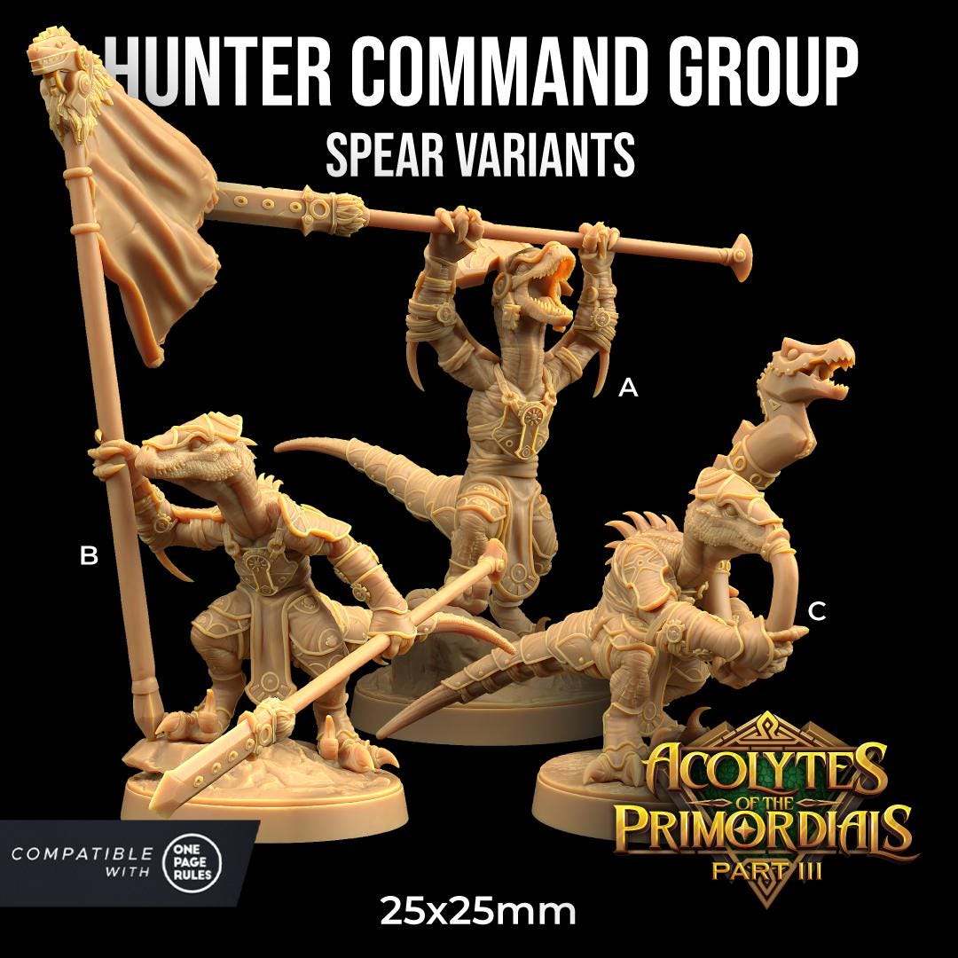 Hunter Command Group by Dragon Trappers Lodge | Please Read Description | Print on Demand