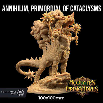 Annihilim, Primordial of Cataclysms by Dragon Trappers Lodge | Please Read Description | Print on Demand