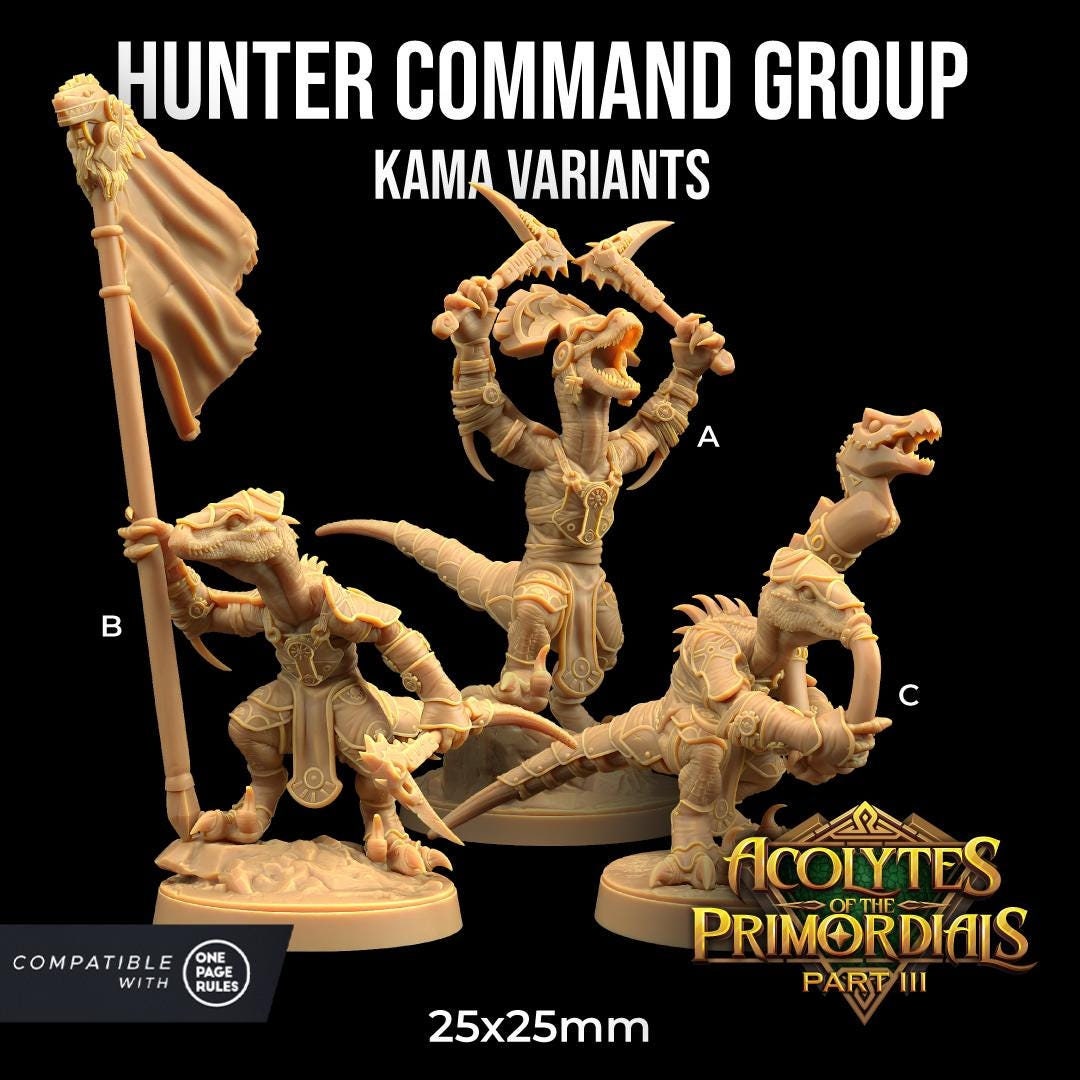 Hunter Command Group by Dragon Trappers Lodge | Please Read Description | Print on Demand