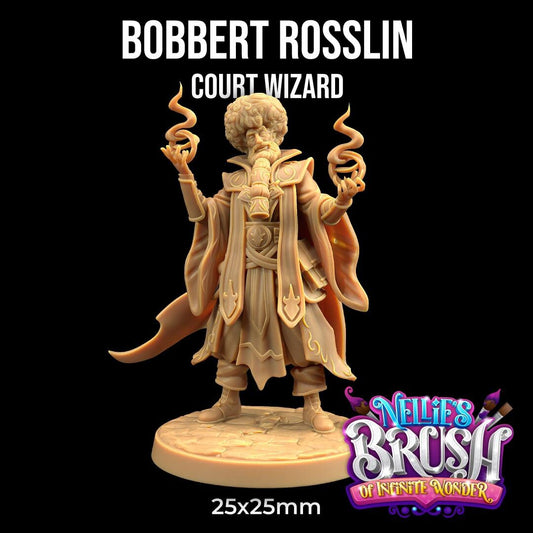 Bobbert Rosslin, Court Wizard by Dragon Trappers Lodge | Please Read Description | Print on Demand