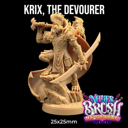 Krix, the Devourer by Dragon Trappers Lodge | Please Read Description | Print on Demand