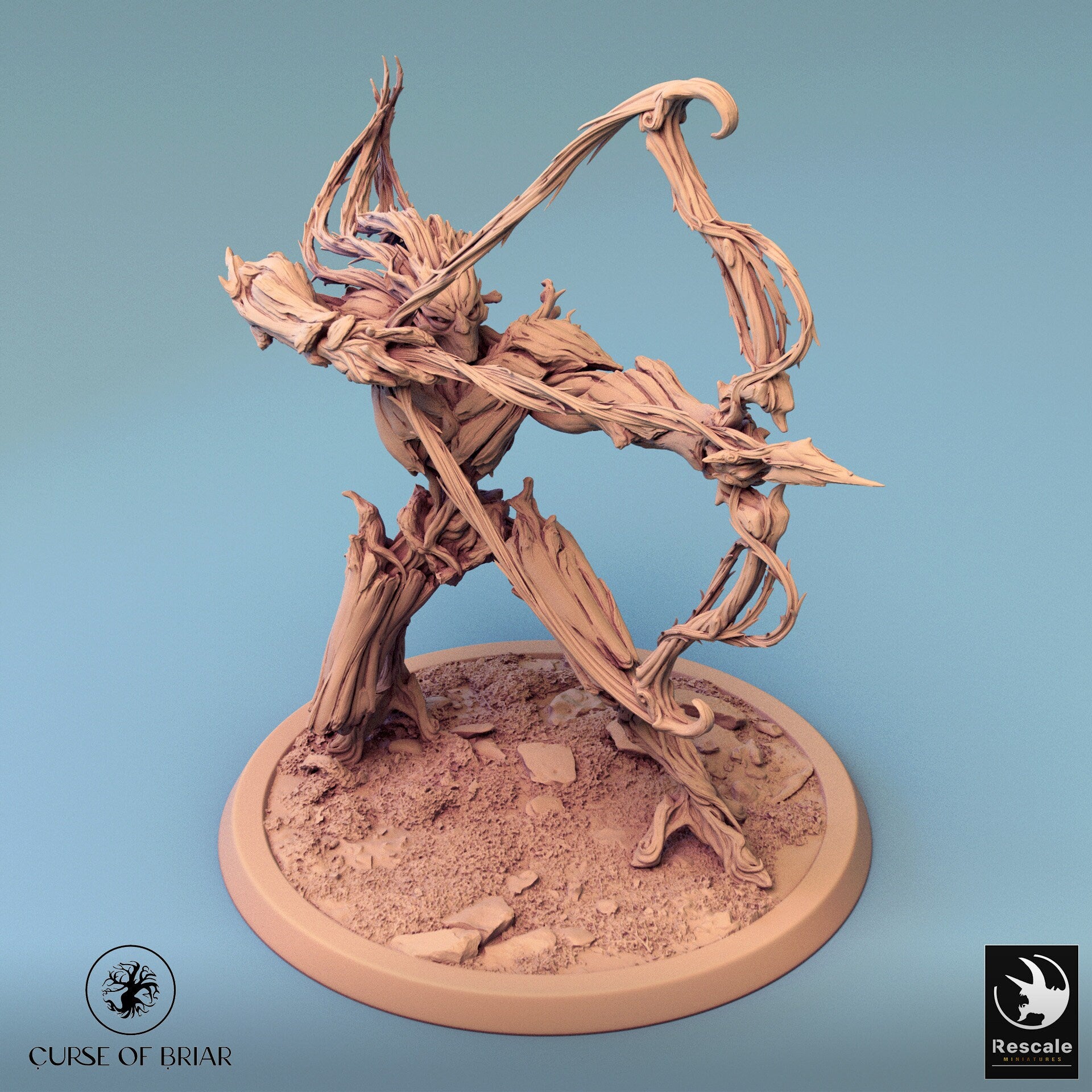 Barkclad Branchblades by Rescale Miniatures | Please Read Description | Print on Demand