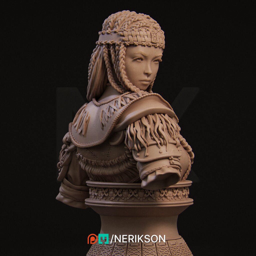 Tuya Bust by Nerikson | Please Read description | Print on Demand