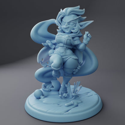 Goldie, Goblin Alchemist Reforged by Twin Goddess Minis | Please Read Description | Print on Demand