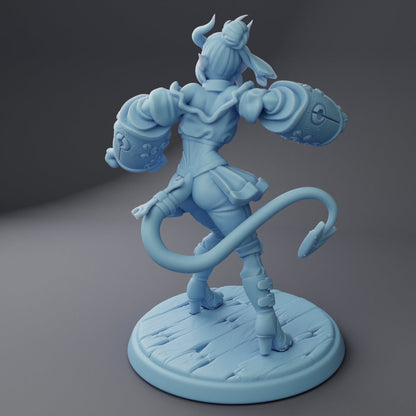 Punch, Tiefling Artificer Reforged by Twin Goddess Minis | Please Read Description | Print on Demand