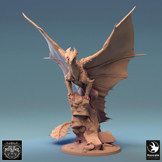 Ancient Brass Dragon by Rescale Miniatures | Please Read Description | Print on Demand