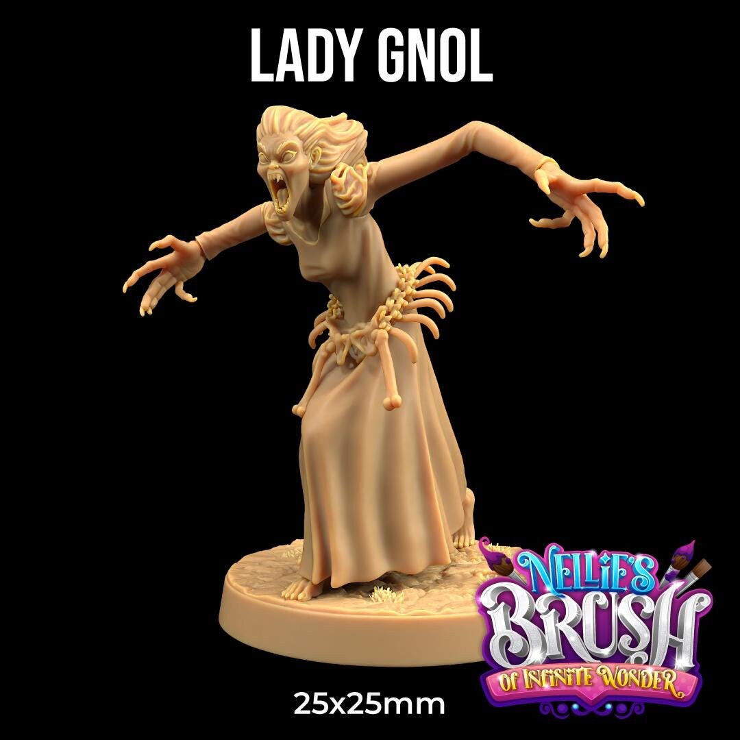 Lady Gnol by Dragon Trappers Lodge | Please Read Description | Print on Demand