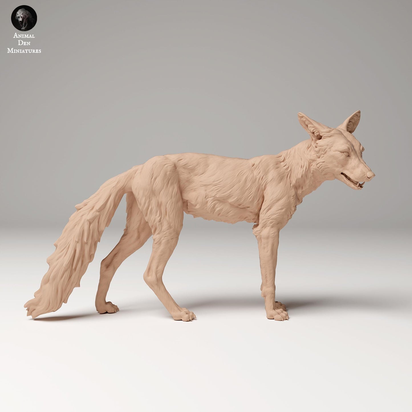 Red Fox 1:12 scale by Animal Den Miniatures | Please Read Description | Print on Demand