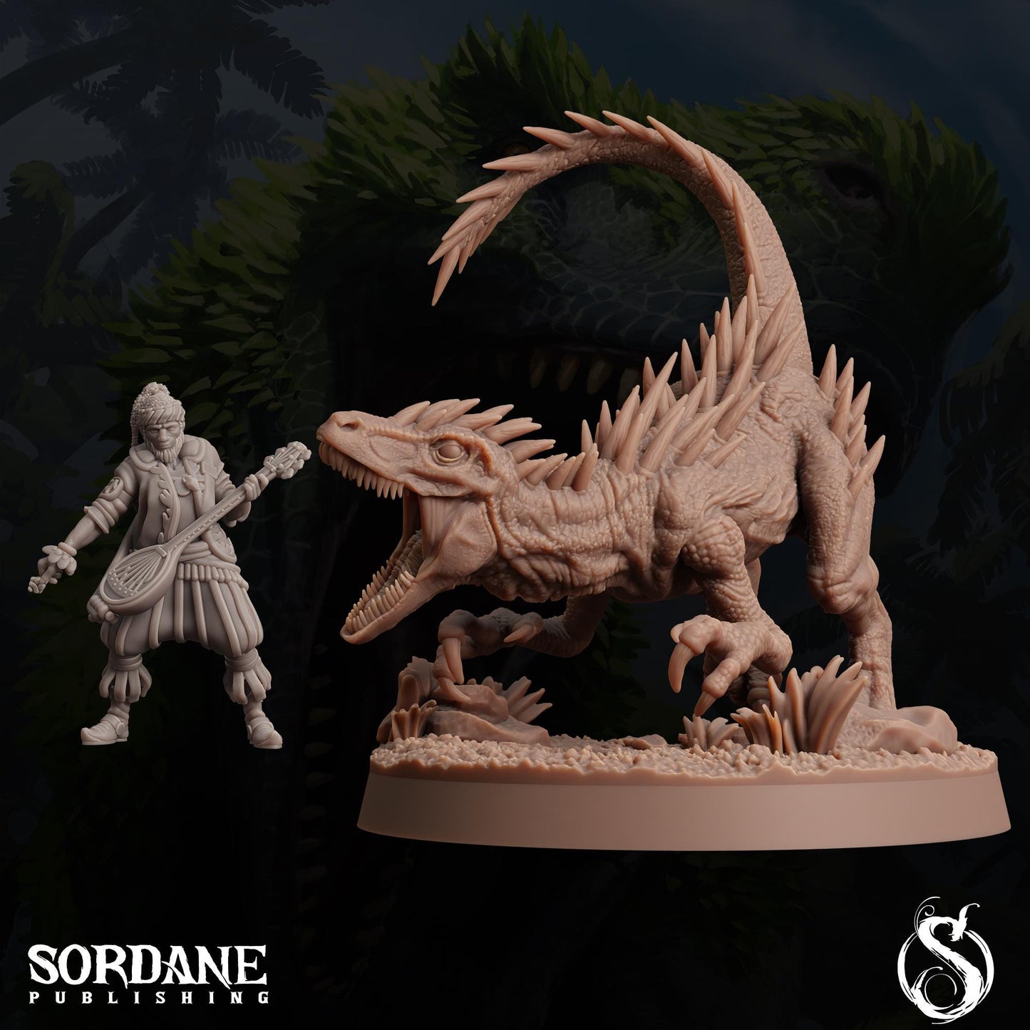 Spike Raptor by Sordane Publishing | Please Read Description | Print on Demand