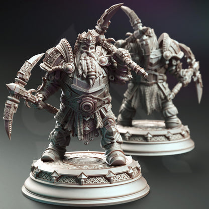 Gordrain Stonehand, Dwarven General by DM Stash | Please Read description | Print on Demand