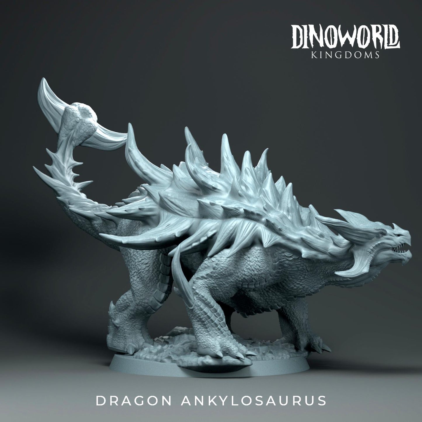 Ankylosaurus Dinodragon by Dinoworld Kingdoms | Please Read Description | Print on Demand