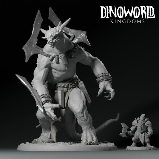 Ankylosaurus Demigod by Dinoworld Kingdoms | Please Read Description | Print on Demand