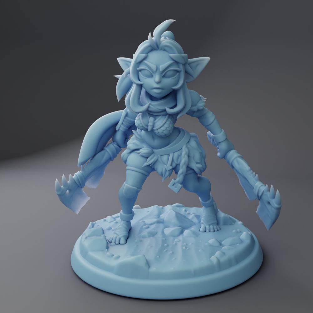 Hack, Ancient Goblin Hunter by Twin Goddess Minis | Please Read Description | Print on Demand