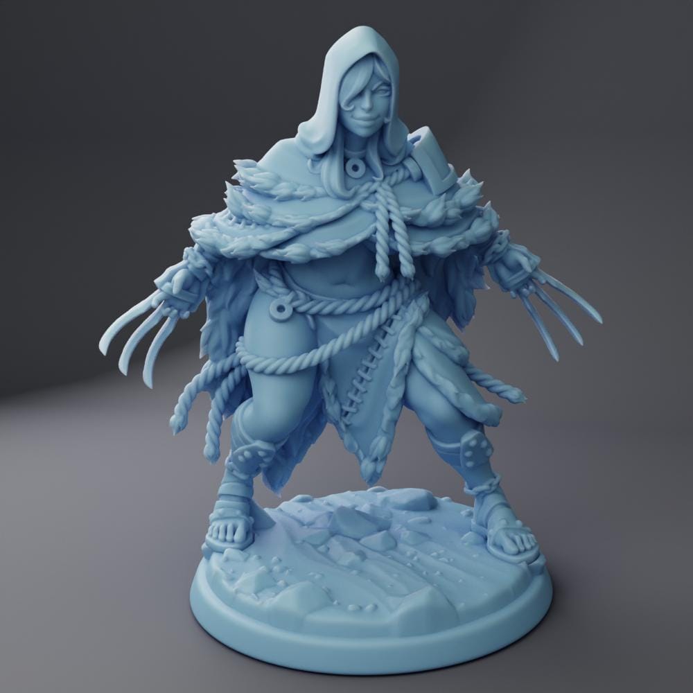 Lynia, Ancient Claw Rogue by Twin Goddess Minis | Please Read Description | Print on Demand