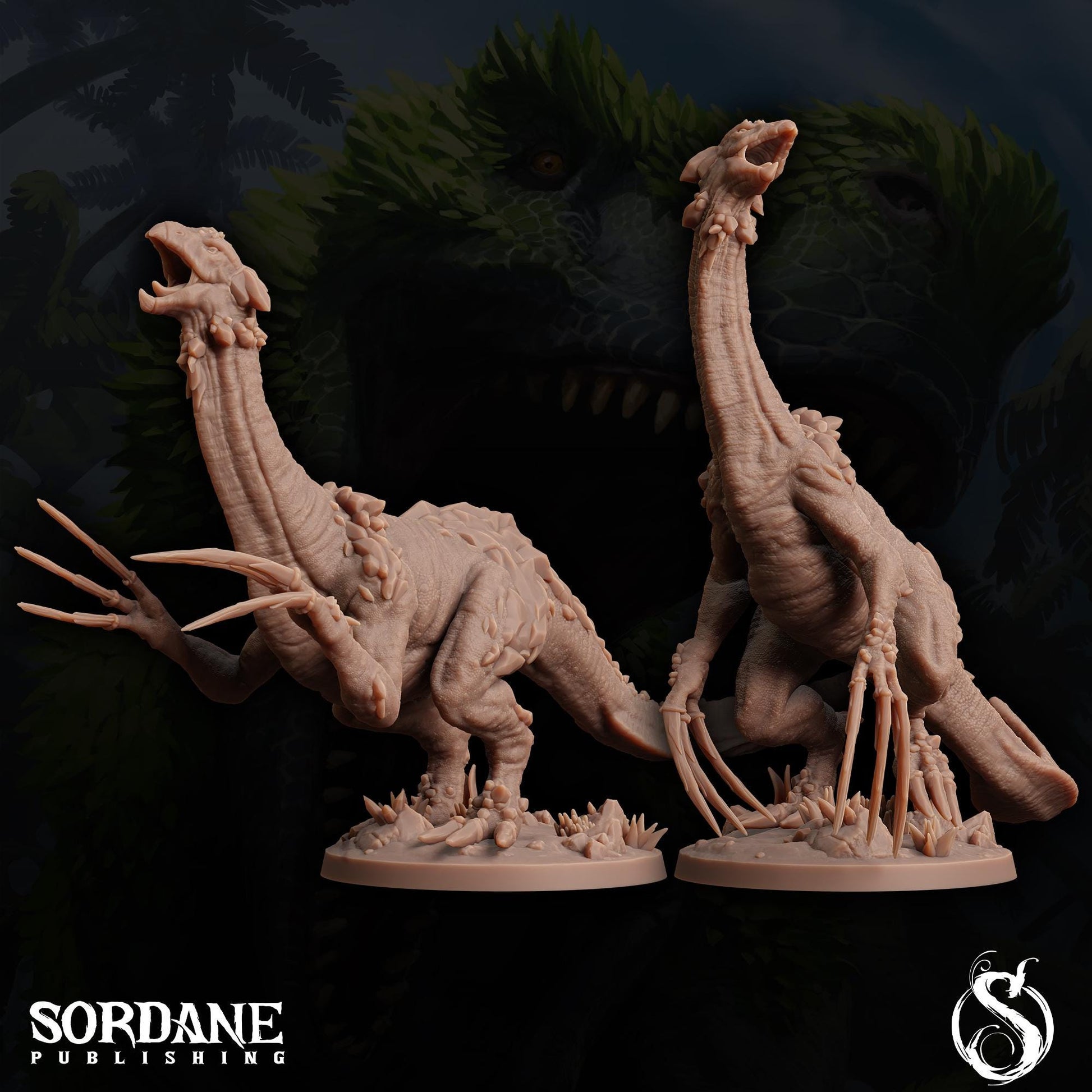 Crystal Therizinosaur by Sordane Publishing | Please Read Description | Print on Demand