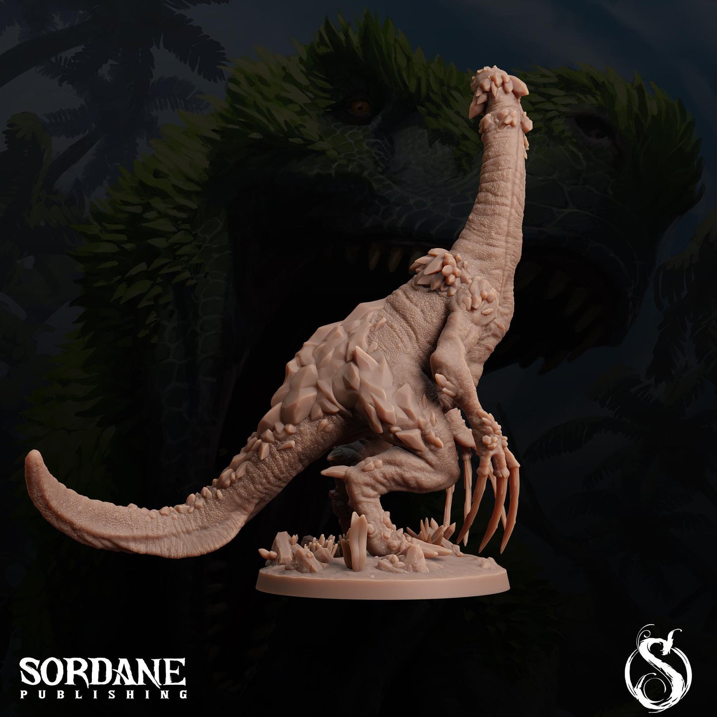 Crystal Therizinosaur by Sordane Publishing | Please Read Description | Print on Demand