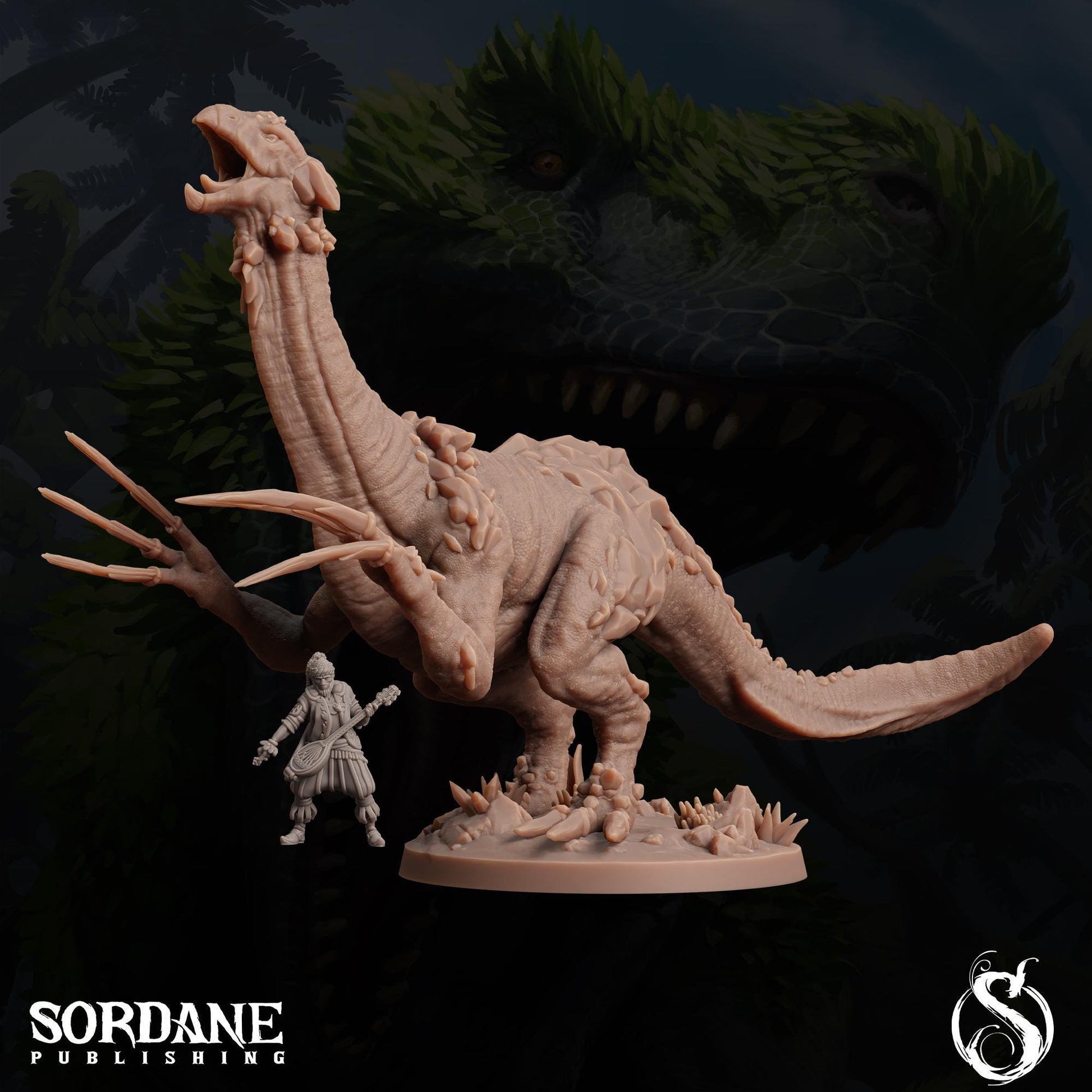 Crystal Therizinosaur by Sordane Publishing | Please Read Description | Print on Demand