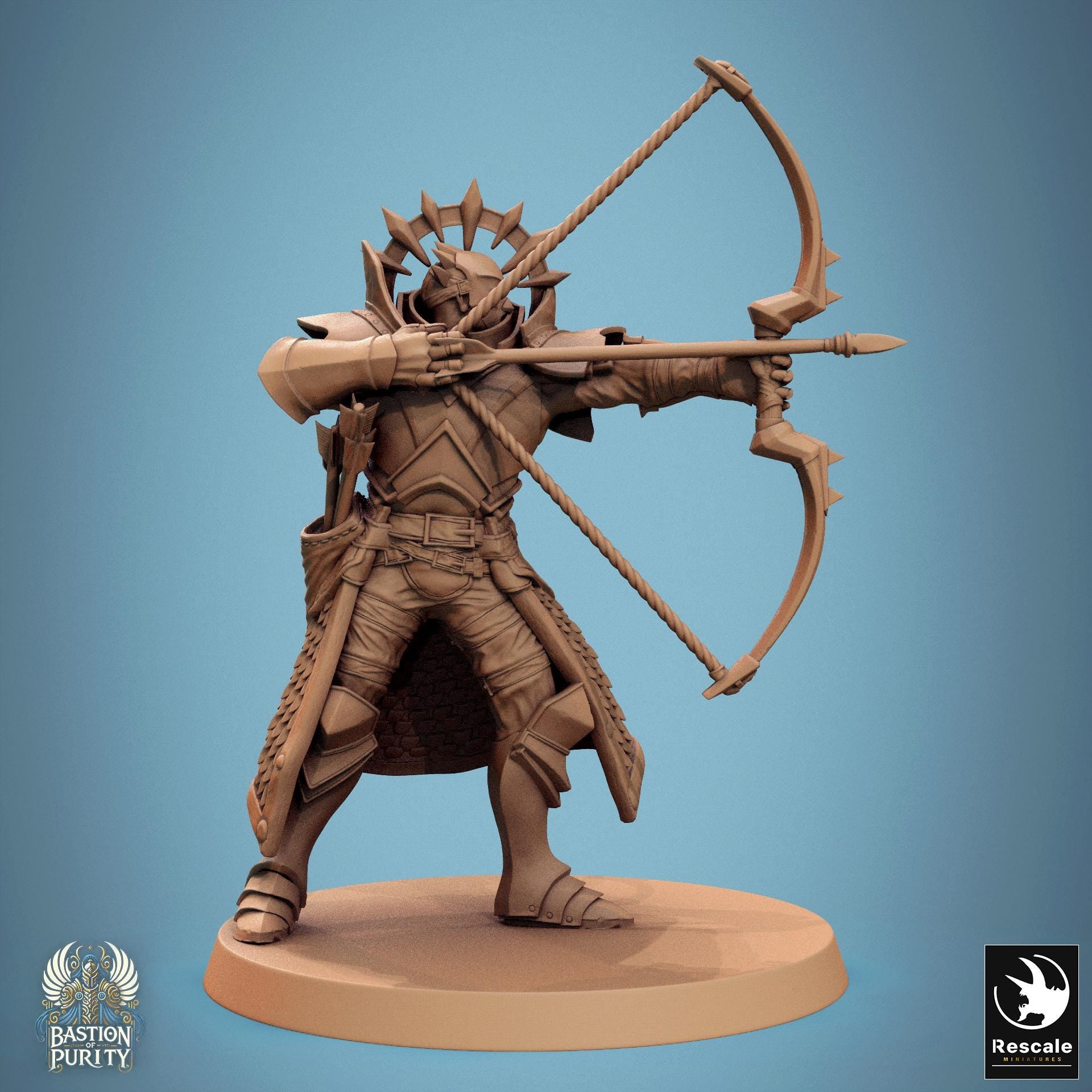 Aeterna Infantry, Archer by Rescale Miniatures | Please Read Description | Print on Demand