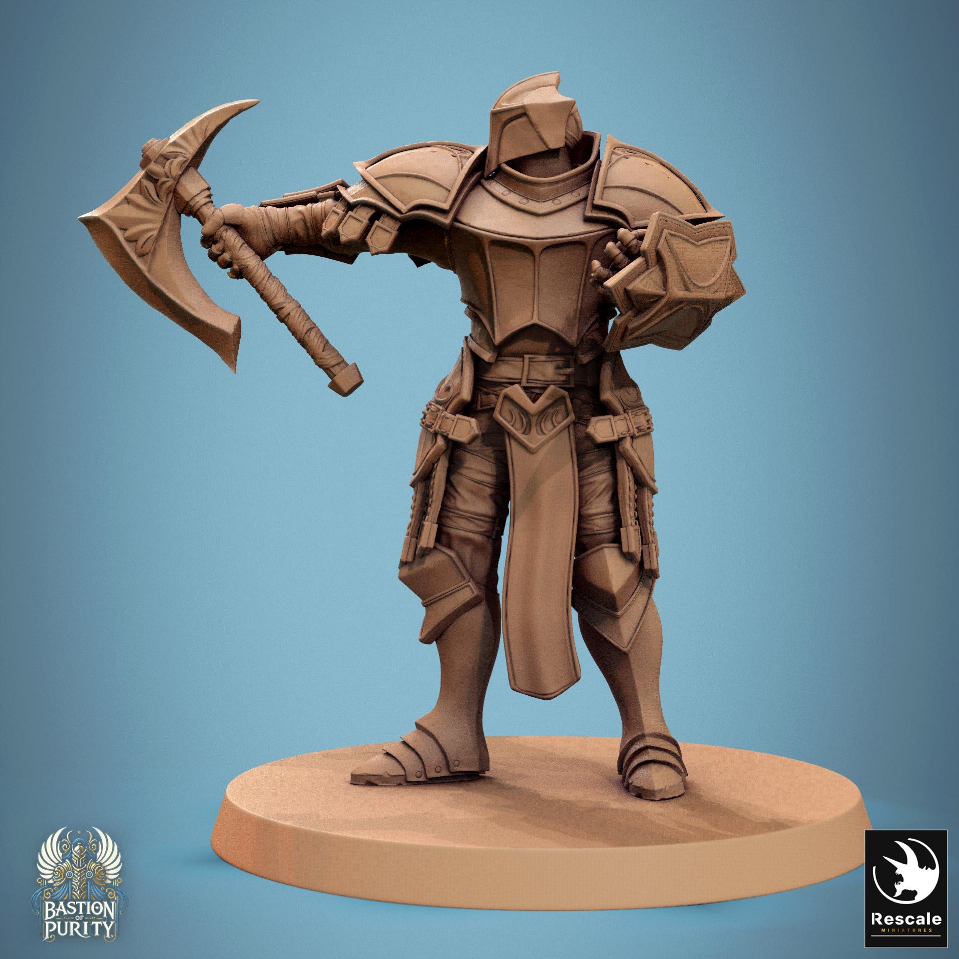 Aeterna Infantry, Soldier by Rescale Miniatures | Please Read Description | Print on Demand