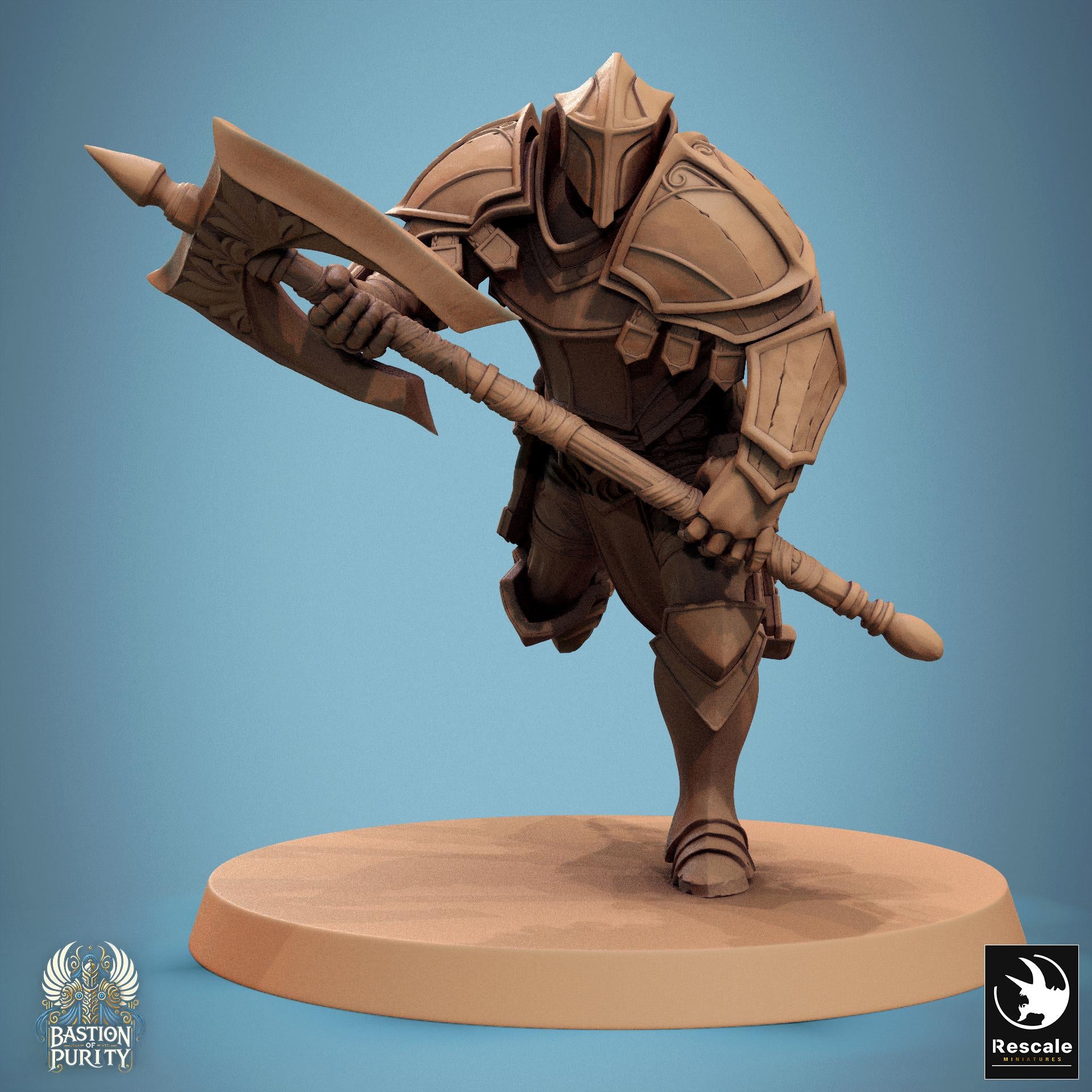 Aeterna Infantry, Soldier by Rescale Miniatures | Please Read Description | Print on Demand